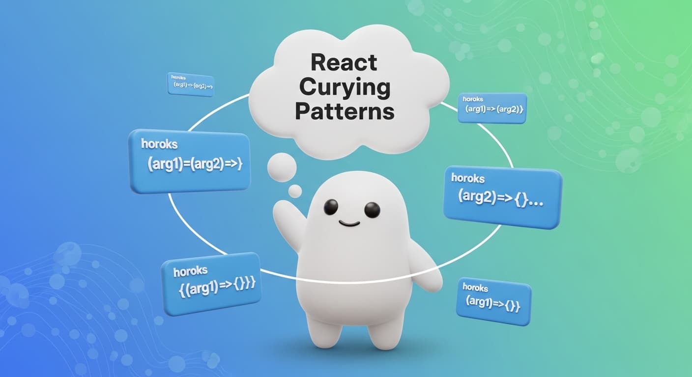 함수를 리턴하는 함수? React 커스텀 훅의 '커링' 패턴